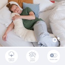 Coussin DOOMO Twisty 2 en 1 (Sweety Cream)