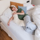 Coussin DOOMO Twisty 2 en 1 (Sweaty Cream)