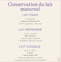 Sachets de conservation de lait maternel - Lansinoh