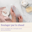 Serviette post-accouhement apaisante chaud/froid