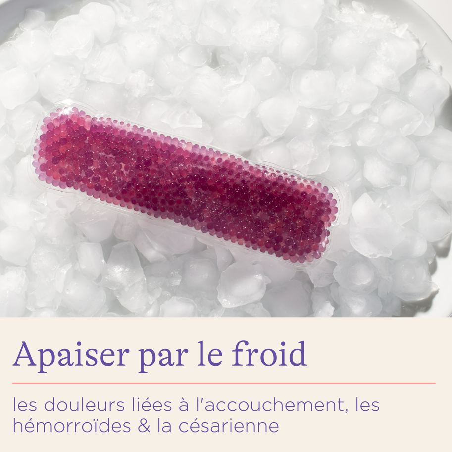 Serviette post-accouhement apaisante chaud/froid