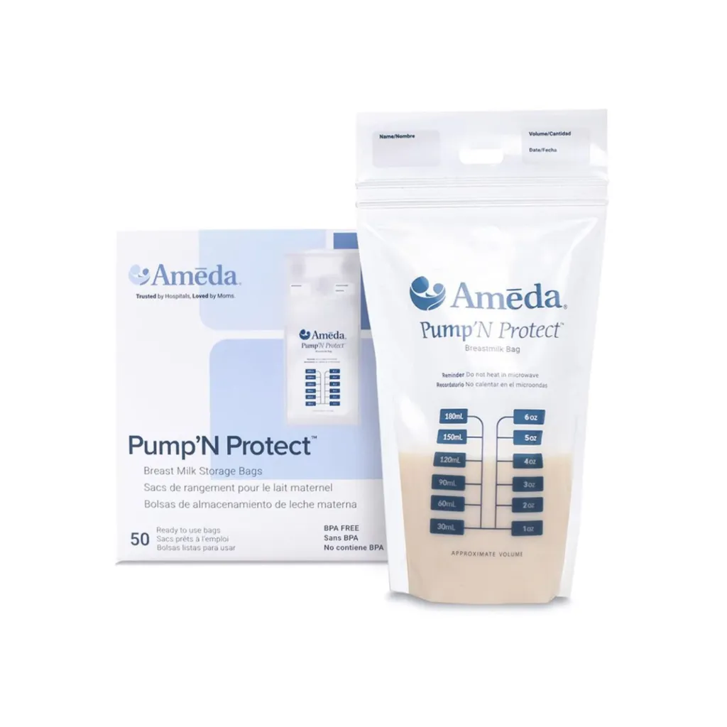Ameda - Sachets de conservation lait maternel (50x180ml)
