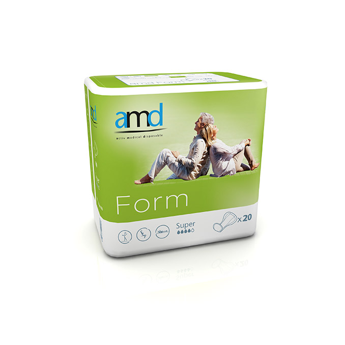 AMD Form Super, changes anatomiques incontinence