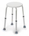 Tabouret de douche blanc