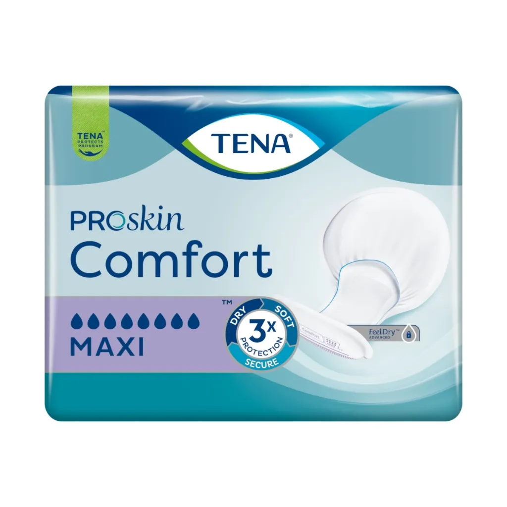[758007] TENA Proskin Comfort Maxi, protection anatomique