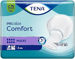 TENA Proskin Comfort Maxi, protection anatomique