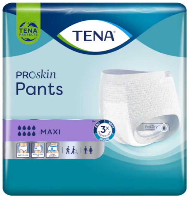 [794412] TENA ProSkin Pants Maxi, sous-vêtements absorbants (S)
