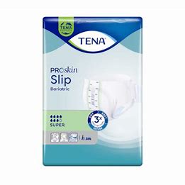 [61490] TENA ProSkin Slip Bariatric Super, protections incontinence pour personnes en surpoids ou obésité (XXL)
