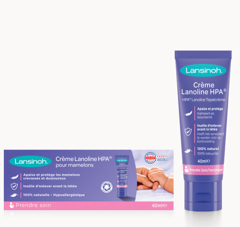 Crème lanoline HPA pour mamelons 40ml