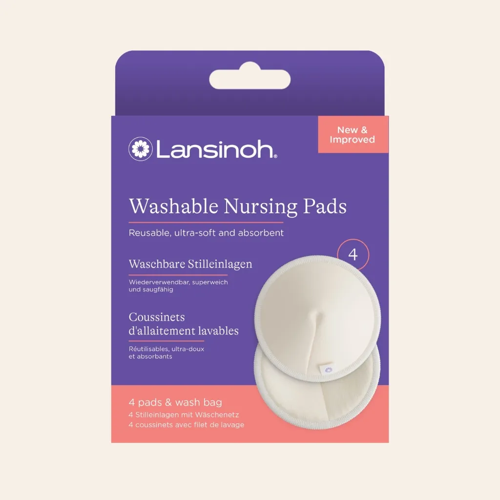 [4125001x2] Coussinets d'allaitement lavables 4 pcs  x2