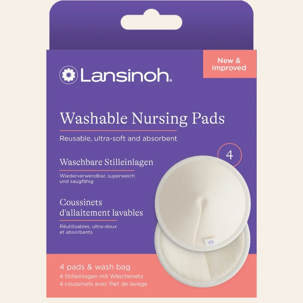 Coussinets d'allaitement lavables 4 pcs  x2