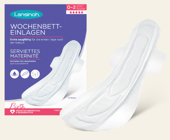 Serviette maternité post-accouchement 10 pcs (X2)