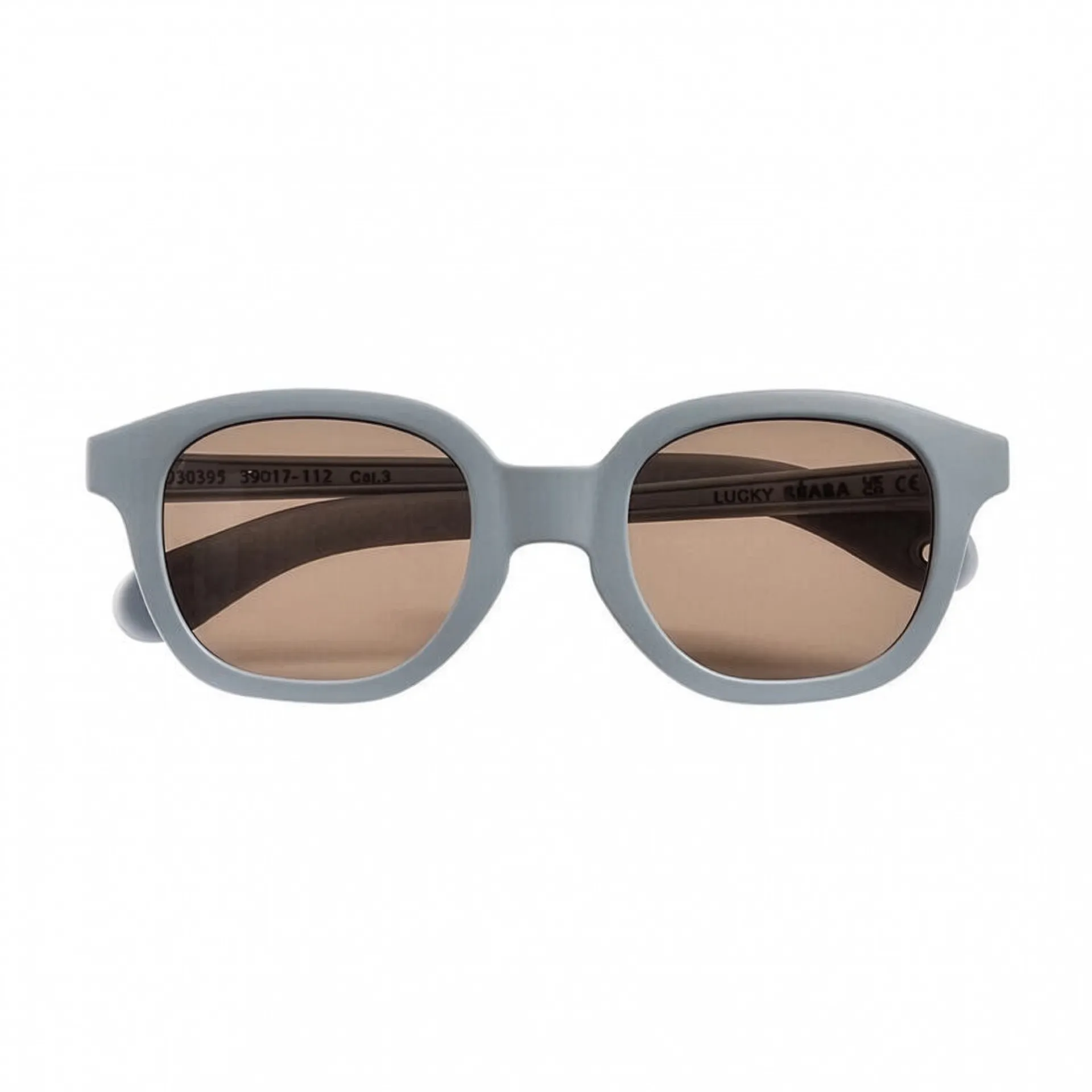 [930395] Lunettes de soleil 9-24 mois Square Lucky BÉABA (Lunettes couleur  galet)