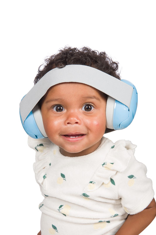 [X3001100] Casque anti-bruit bébé Dooky (0-36 mois) (Bleu)