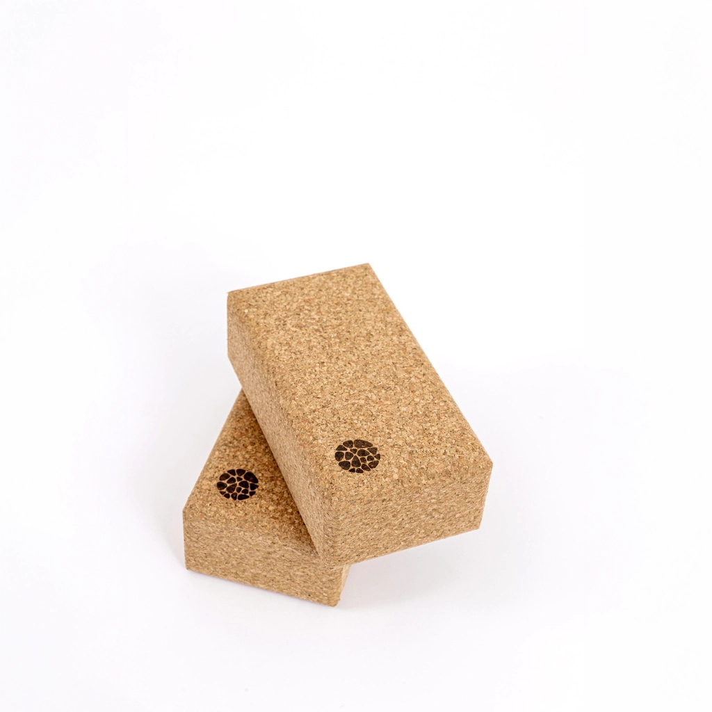 [BLOCK-NORMAL] Blocs de yoga en liège naturel (x2)