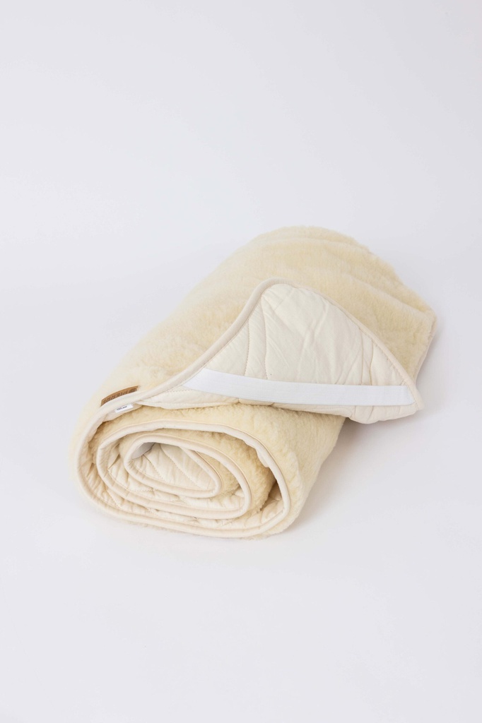 Sur-tapis de yoga en laine mérinos