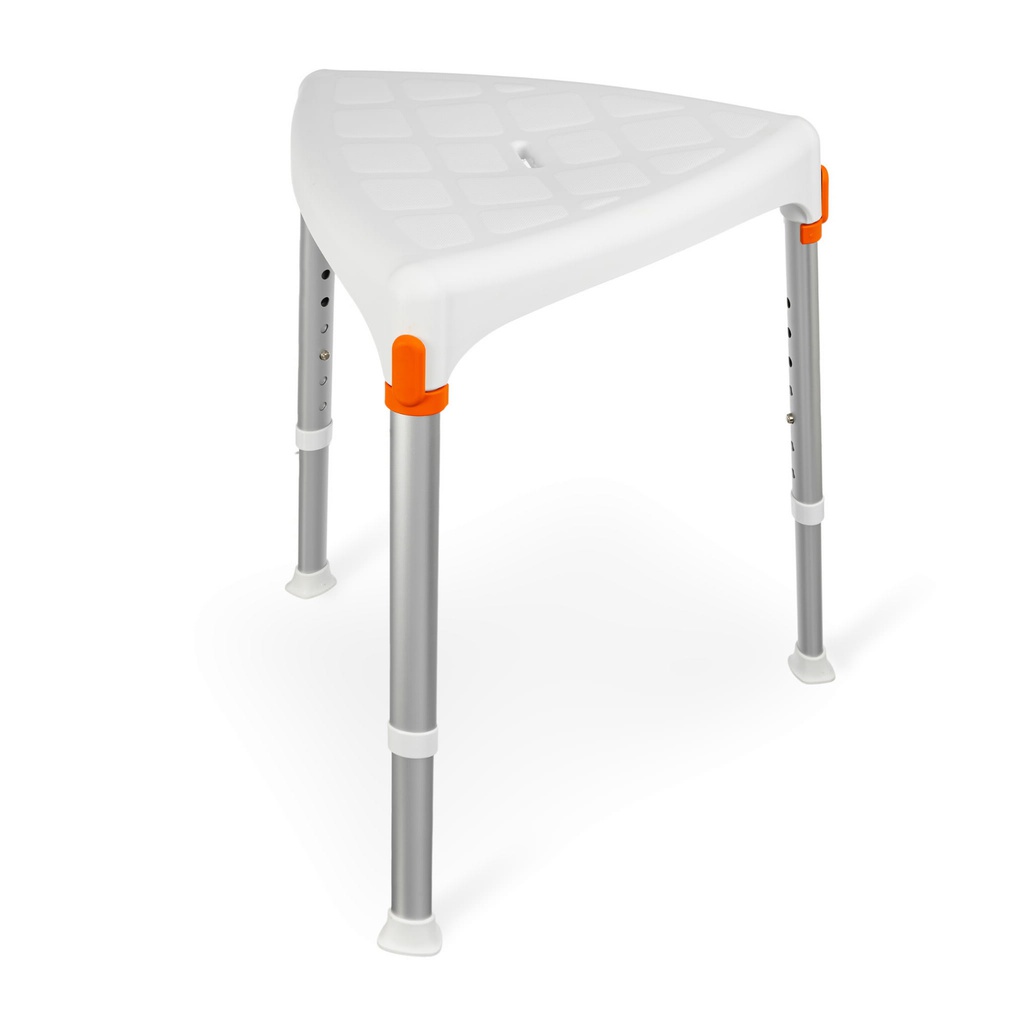 Tabouret de douche triangulaire réglable Home Triango