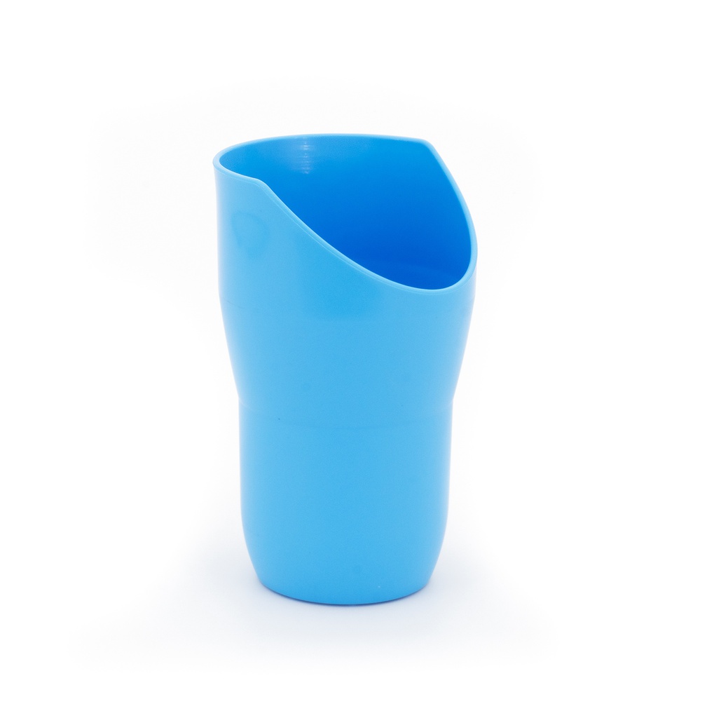 [062.251] Gobelet avec découpe pour le nez, 200 ml (Bleu)