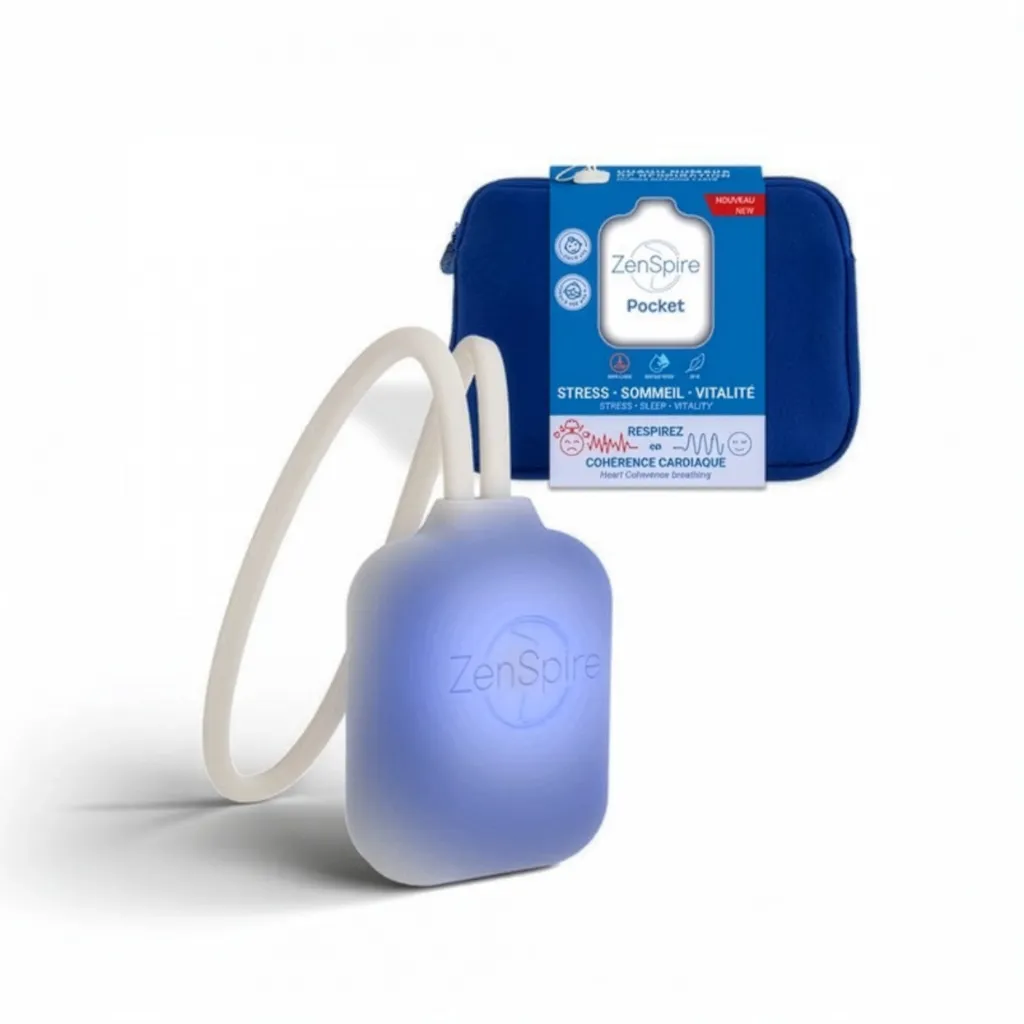 ZenSpire Pocket - Coach nomade cohérence cardiaque et respiration
