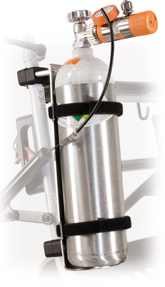 [MPB003] Porte bouteille d'oxygène pour rollator et déambulateur - Matériel neuf