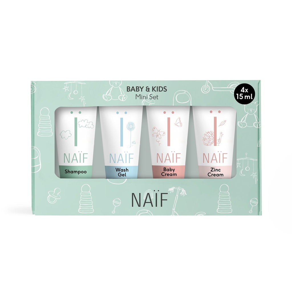 [GP025] Naïf - Mini-set de soin Baby & Kids