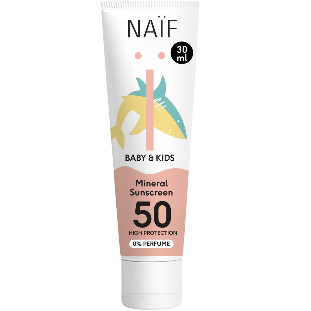 [SB019] Naïf - Crème solaire minérale SPF50 30ml