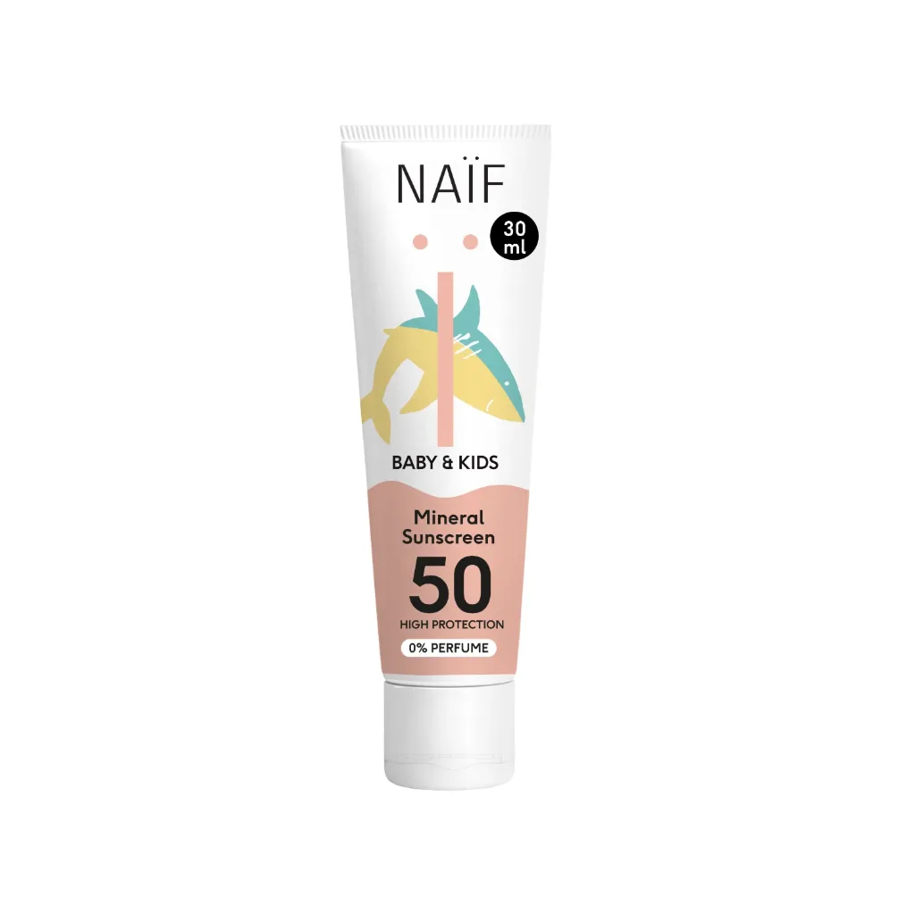 [SB019] Naïf - Crème solaire minérale SPF50 30ml