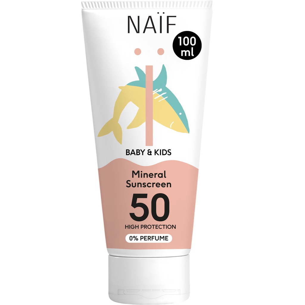 [SB020] Naïf - Crème solaire minérale SPF50 100ml