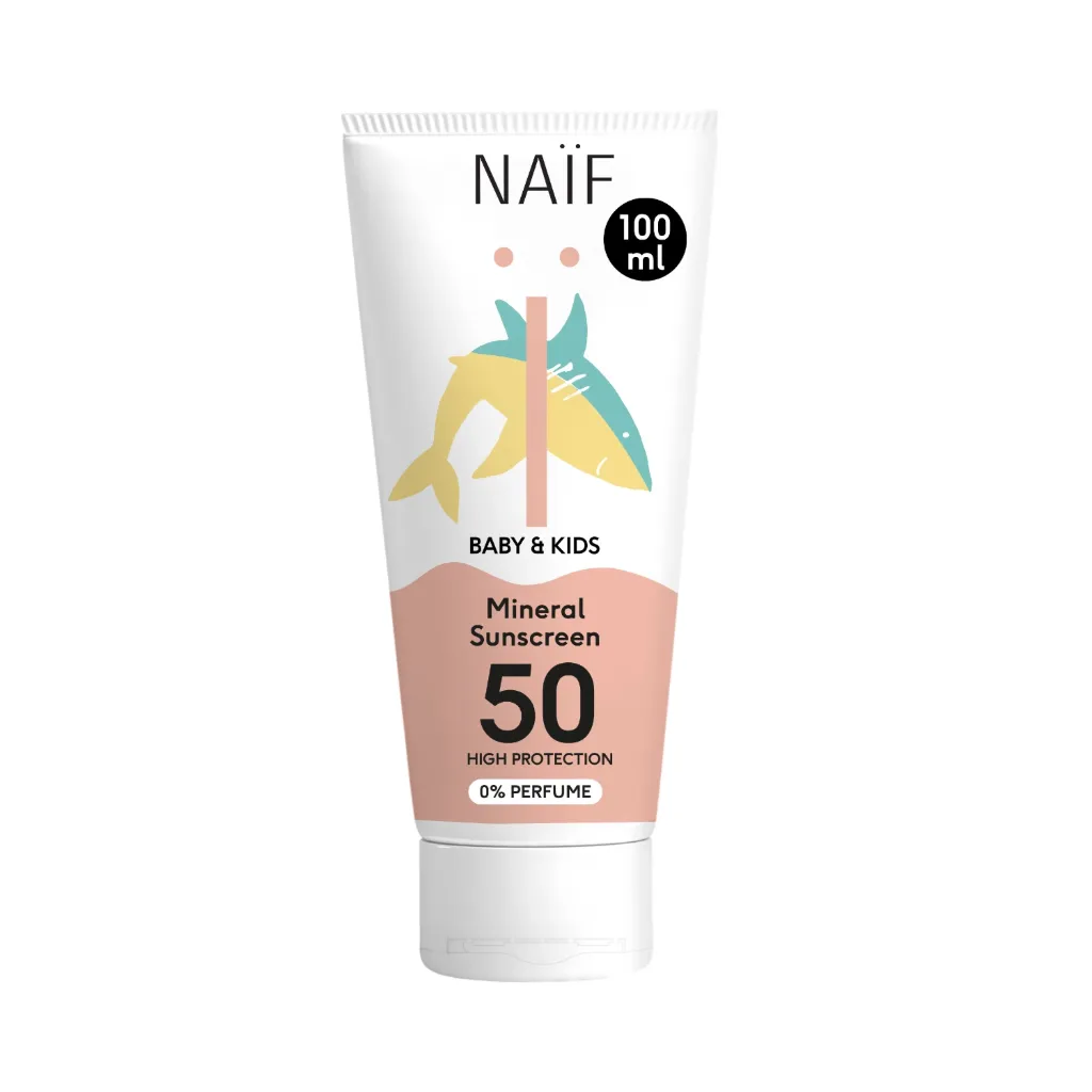 Naïf - Crème solaire minérale SPF50 100ml