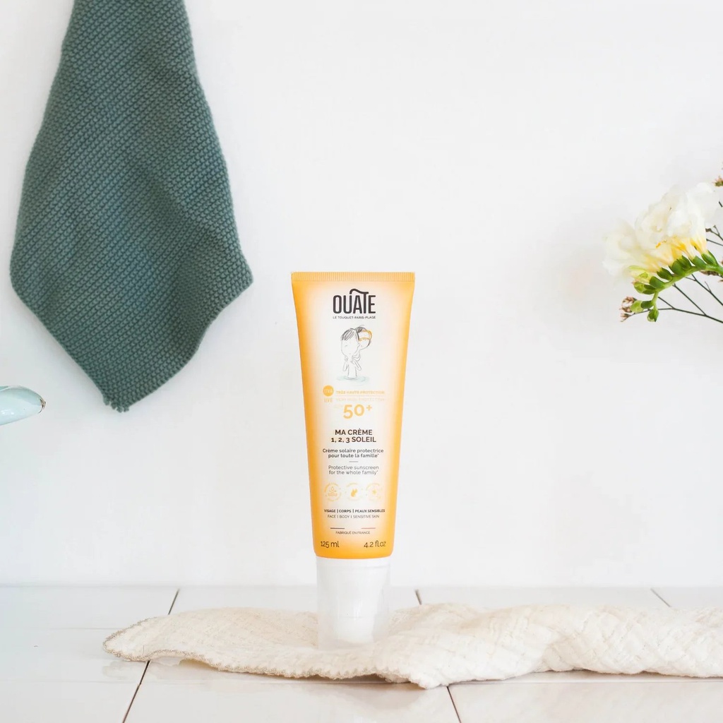 [1314024] Ouate - Ma crème 1,2,3 soleil SPF50+ 125ml