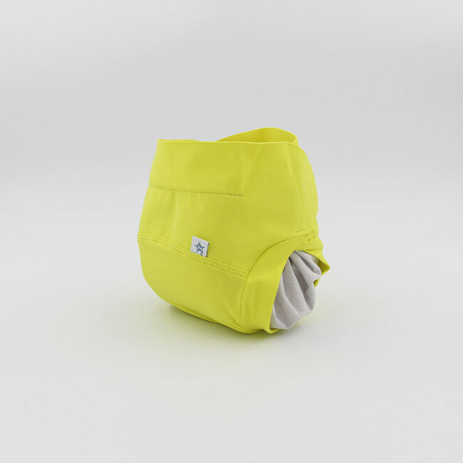[HAMU1001-T-S-GreenB] Hamac - Couche lavable (S (3-7 kg), Banana)