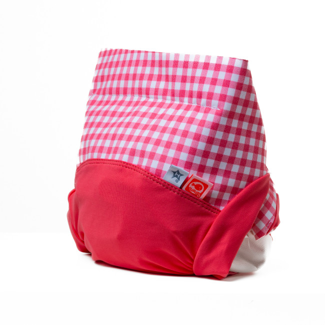 [HAMKB001-T6M-gariguette falbala] Hamac - Couche de bain lavable (6 mois, Gariguette Falbala)