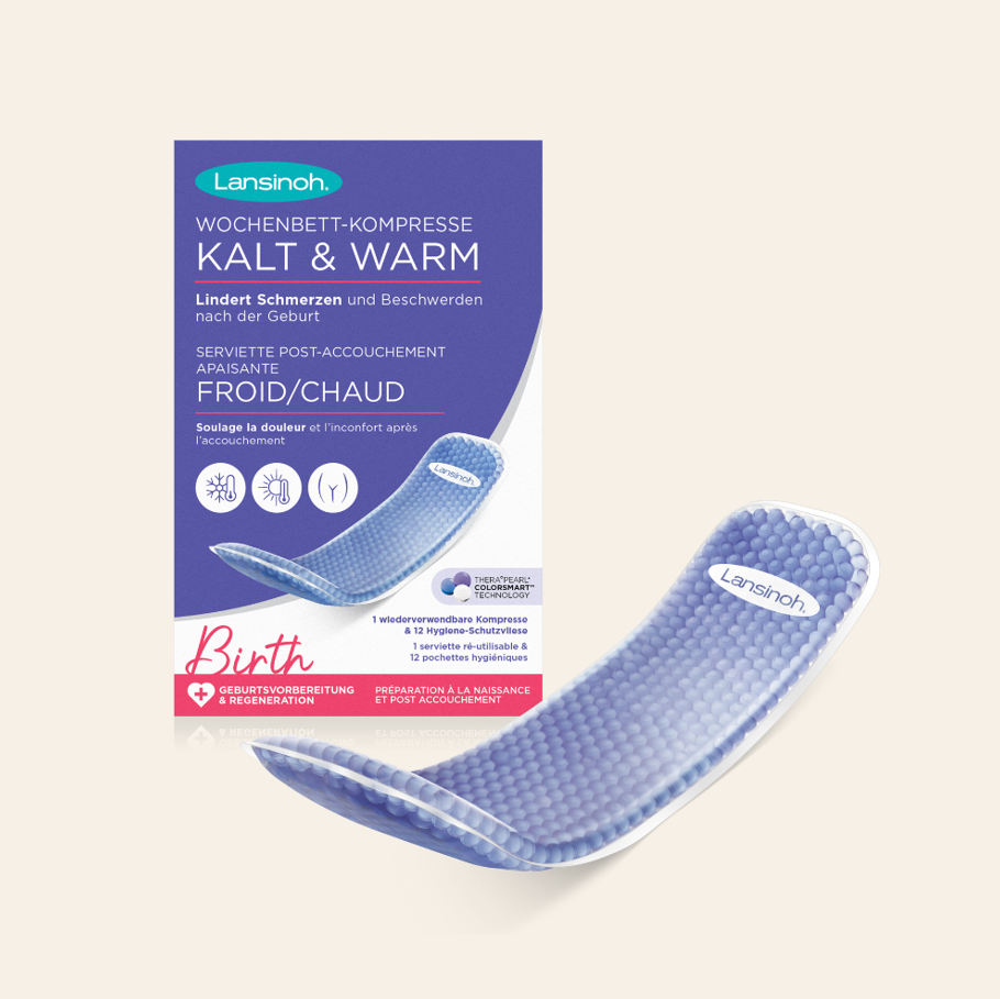 Serviette post-accouchement apaisante chaude/froide
